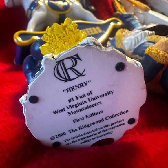 WVU West Virginia Mountaineers Christmas Ornament Bundle, Excellent condition. - Picture 2 of 10